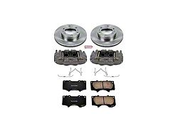 PowerStop OE Replacement 6-Lug Brake Rotor, Pad and Caliper Kit; Front (05-23 Tacoma)