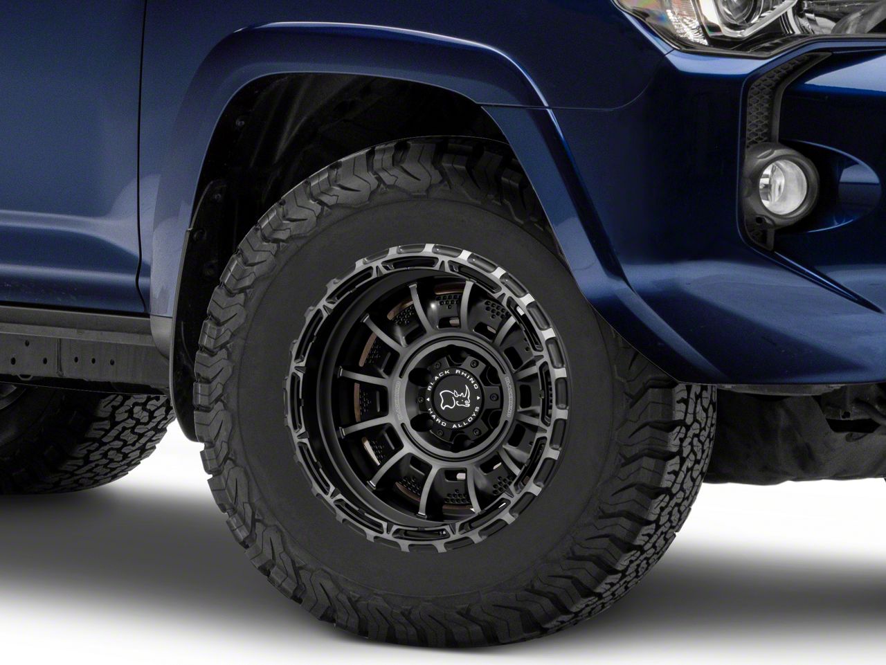 Black Rhino Toyota 4Runner Legion Matte Black with Gray Tint 6Lug Wheel; 17x9; 12mm Offset