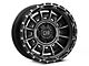 Black Rhino Legion Matte Black with Gray Tint 6-Lug Wheel; 17x9; -12mm Offset (10-24 4Runner)