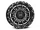 Black Rhino Legion Matte Black with Gray Tint 6-Lug Wheel; 17x9; -12mm Offset (10-24 4Runner)