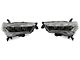 GTR Lighting Carbide LED Headlights with Clear Side Markers; Black Housing; Clear Lens (14-20 4Runner)