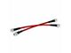 Extended Front Brake Lines; Red (05-23 Tacoma)