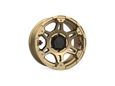 Teraflex Nomad Split Spoke Off-Road Bronze 6-Lug Wheel; 17x8.5; -12mm Offset (03-09 4Runner)