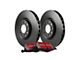 EBC Brakes Stage 1 Ultimax 6-Lug Brake Rotor and Pad Kit; Front (03-09 4Runner w/ 13.30-Inch Front Rotors)