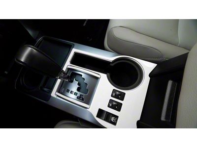 Transmission Console Accent Trim; Gloss White (14-24 4Runner)