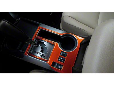 Transmission Console Accent Trim; Inferno (14-24 4Runner)