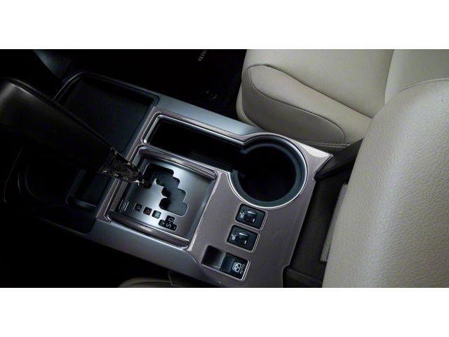 Transmission Console Accent Trim; Magnetic Gray Metallic (14-24 4Runner)