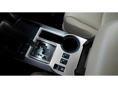 Transmission Console Accent Trim; Silver Sky Metallic (14-24 4Runner)