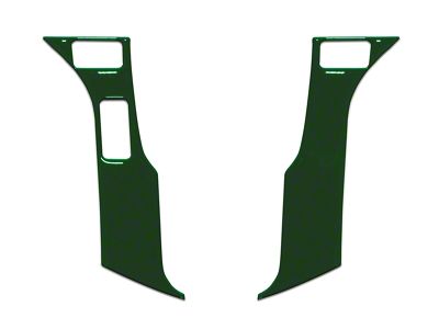 3-Button Steering Wheel Trim; Army Green (16-23 Tacoma)