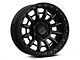 KMC Carnage Satin Black with Gray Tint 6-Lug Wheel; 17x9; -12mm Offset (10-24 4Runner)
