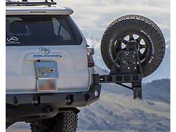 Expedition One Dual Swing-Out Rear Bumper; Textured Black (10-23 4Runner)