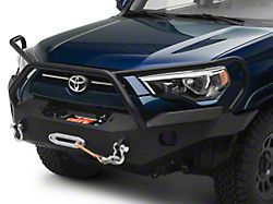 Expedition One Trail Series Front Bumper with WrapAround Bull Bar; Textured Black (14-23 4Runner)