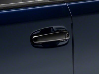 Door Handle Covers; Gloss Black (10-23 4Runner, Excluding Limited)