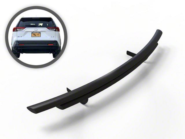 Double Layer Rear Bumper Guard; Black (03-24 4Runner, Excluding TRD)