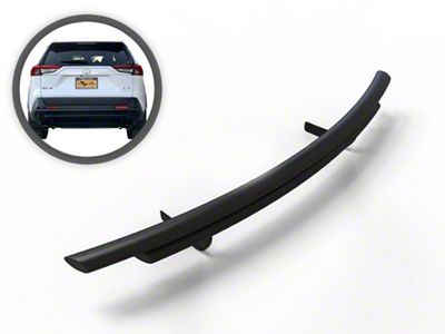 Vanguard Off-Road Double Layer Rear Bumper Guard; Black (03-23 4Runner, Excluding TRD)