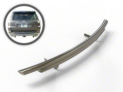Vanguard Off-Road Double Layer Rear Bumper Guard; Stainless Steel (03-23 4Runner, Excluding TRD)
