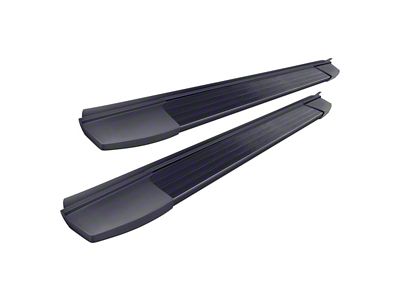 F9 Style Running Boards; Black (10-24 4Runner Limited)