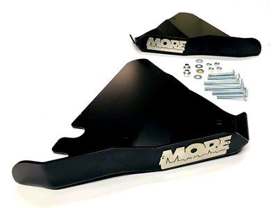M.O.R.E. Lower Control Arm Skid Plates; Dark Blue (10-24 4Runner w/o KDSS System)