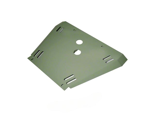 M.O.R.E. Middle Transmission Skid Plate; Army Green (10-24 4Runner)