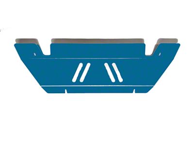 M.O.R.E. Radiator Shield; Light Blue (10-23 4Runner)