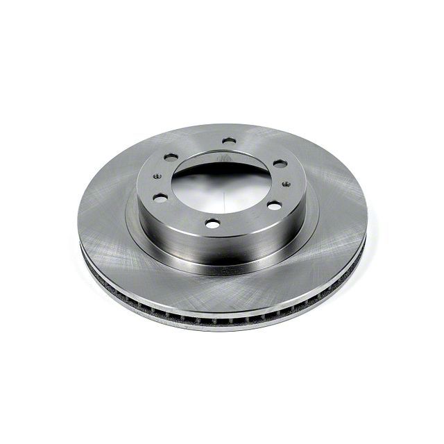 PowerStop OE Stock Replacement 6-Lug Rotor; Front (03-09 4Runner w/ 12.56-Inch Front Rotors)
