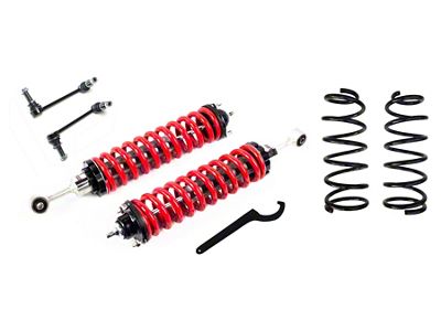 Freedom Offroad 2.50 to 5.50-Inch Adjustable Front Coil-Overs with 3-Inch Rear Lift Springs (03-23 4Runner)