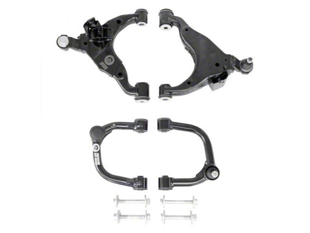 Freedom Offroad Front Upper and Lower Control Arms and Cam Bolts for 2 to 4-Inch Lift (03-09 4Runner)