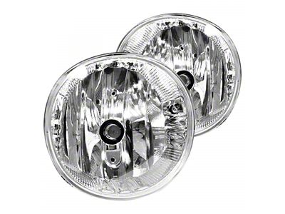 OE Style Replacement Fog Lights; Clear (06-08 4Runner)