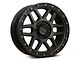 KMC Mesa Satin Black with Gray Tint 6-Lug Wheel; 17x8.5; 0mm Offset (10-24 4Runner)