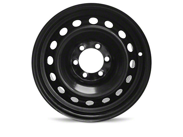 Hole Replica Steel Black 6-Lug Wheel; 17x7; 14mm Offset (10-23 4Runner)