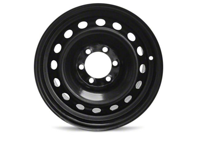 Hole Replica Steel Black 6-Lug Wheel; 17x7; 14mm Offset (10-24 4Runner)