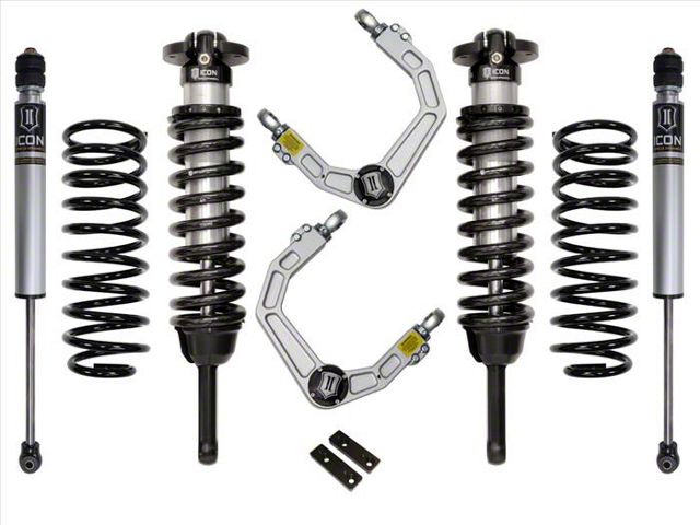 ICON Vehicle Dynamics 0 to 3.50-Inch Suspension Lift System with Billet Upper Control Arms; Stage 2 (03-09 4Runner)