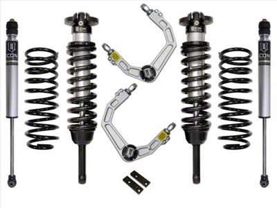 ICON Vehicle Dynamics 0 to 3.50-Inch Suspension Lift System with Billet Upper Control Arms; Stage 2 (10-24 4Runner)