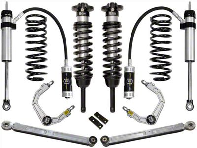 ICON Vehicle Dynamics 0 to 3.50-Inch Suspension Lift System with Billet Upper Control Arms; Stage 4 (10-24 4Runner)