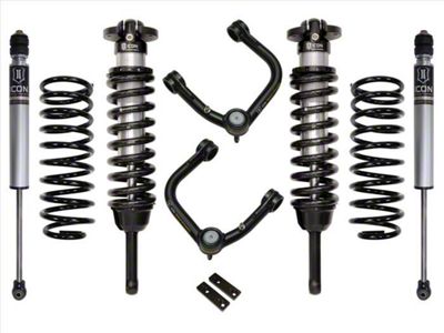 ICON Vehicle Dynamics 0 to 3.50-Inch Suspension Lift System with Tubular Upper Control Arms; Stage 2 (10-24 4Runner)