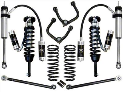 ICON Vehicle Dynamics 0 to 3.50-Inch Suspension Lift System with Tubular Upper Control Arms; Stage 5 (03-09 4Runner)