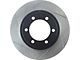 StopTech Sport Slotted 6-Lug Rotor; Front Passenger Side (03-09 4Runner w/ 13.30-Inch Front Rotors)