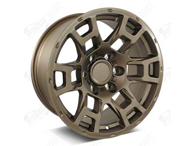Factory Style Wheels 2021 Flow Forged 4TR Pro Style Matte Bronze 6-Lug Wheel; 20x9; -12mm Offset (2024 Tacoma)