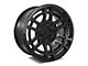 Factory Style Wheels 2022 Tac Pro Style Satin Black 6-Lug Wheel; 20x9; -12mm Offset (03-09 4Runner)