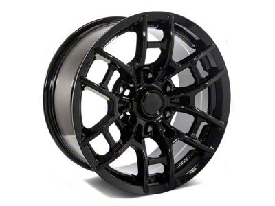 Factory Style Wheels Pro Style 2020 Gloss Black 6-Lug Wheel; 20x9; -12mm Offset (10-24 4Runner)