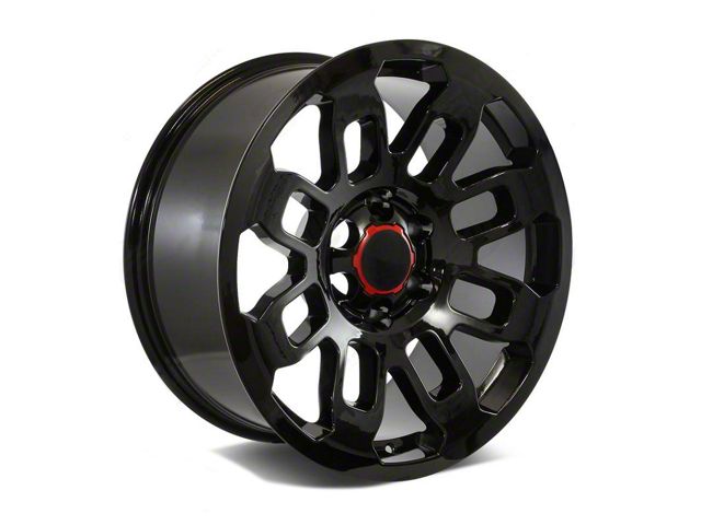 Factory Style Wheels Pro Style Gloss Black 6-Lug Wheel; 20x9; 0mm Offset (05-15 Tacoma)