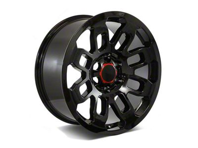 Factory Style Wheels Pro Style Gloss Black 6-Lug Wheel; 20x9; -12mm Offset (2024 Tacoma)