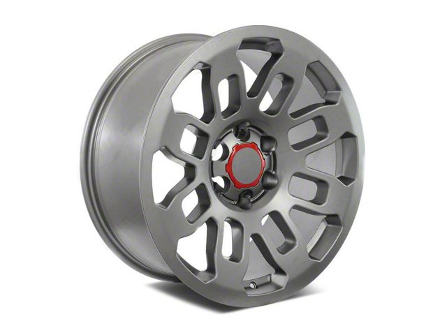 Factory Style Wheels Pro Style Matte Gunmetal 6-Lug Wheel; 20x9; 0mm Offset (22-24 Tundra)