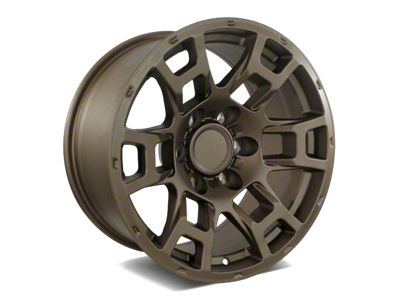 Factory Style Wheels 2021 Flow Forged 4TR Pro Style Matte Bronze 6-Lug Wheel; 17x8.5; 0mm Offset (10-24 4Runner)