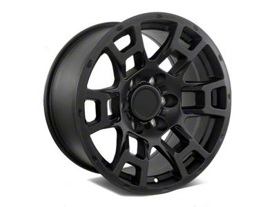 Factory Style Wheels 2021 Flow Forged 4TR Pro Style Satin Black 6-Lug Wheel; 17x8.5; 0mm Offset (10-24 4Runner)