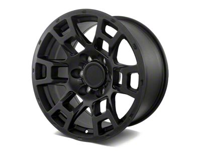Factory Style Wheels 2021 Flow Forged 4TR Pro Style Satin Black 6-Lug Wheel; 17x8.5; -10mm Offset (2024 Tacoma)