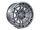 Factory Style Wheels 2022 Tac Pro Style Matte Gunmetal 6-Lug Wheel; 17x8.5; 0mm Offset (10-24 4Runner)