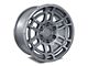 Factory Style Wheels 2022 Tac Pro Style Matte Gunmetal 6-Lug Wheel; 17x8.5; -10mm Offset (10-24 4Runner)