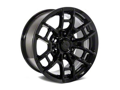 Factory Style Wheels Flow Forged Pro Style 2020 Gloss Black 6-Lug Wheel; 17x8; 0mm Offset (10-24 4Runner)