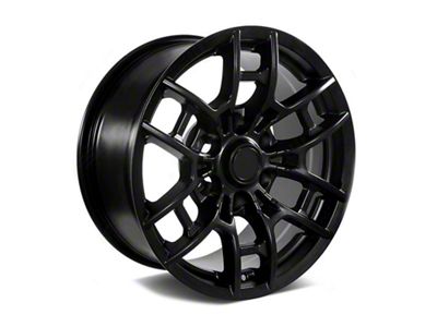 Factory Style Wheels Flow Forged Pro Style 2020 Satin Black 6-Lug Wheel; 17x8; 0mm Offset (16-23 Tacoma)